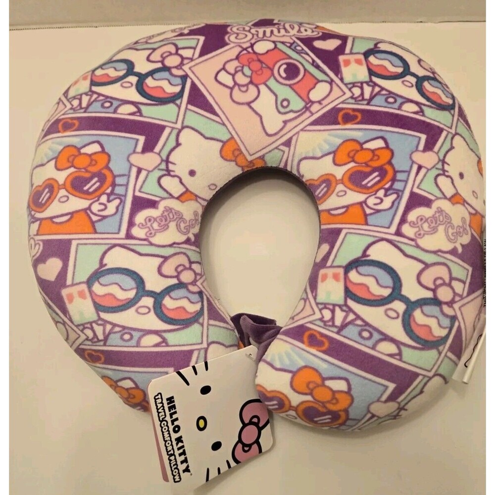 Sanrio Hello Kitty Travel Comfort Pillow - 100% Brand New and Authentic!
